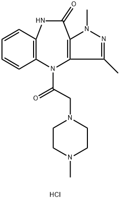 Zolenzepine Dihydrochloride Structural