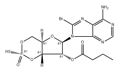 Rp-8-Br-2'-O-MB-cAMPS Structural