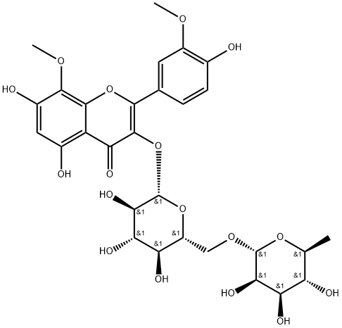 LIMOCITRIN3-O-RUTINOSIDE Structural