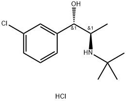 rac-erythro-Dihydro Bupropion Hydrochloride Structural