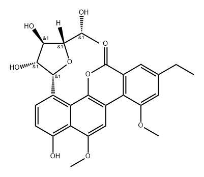gilvocarcin E Structural