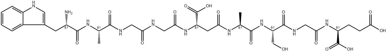 delta sleep-inducing peptide, isoAsp(5)- Structural