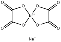 Sodium bis(oxalato)borate Structural