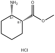 rac-methyl (1R,2S)-2-aminocyclohexane-1-carboxylate hydrochloride Structural