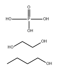 Phosphoric acid, mixed esters with Bu alc. and ethylene glycol Structural