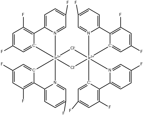 Di-μ-chlorotetrakis[3,5-difluoro-2-(5-fluoro-2-pyridinyl-κN)phenyl-κC]diiridium, min. 98% (mixture of isomers)