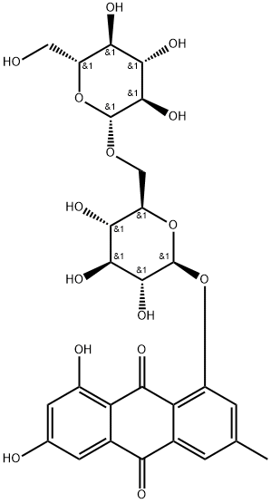 Emodin-1-O-β-gentiobioside Structural