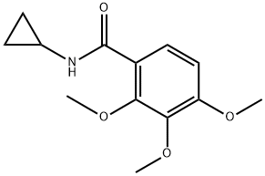 N-cyclopropyl-2,3,4-trimethoxybenzamide