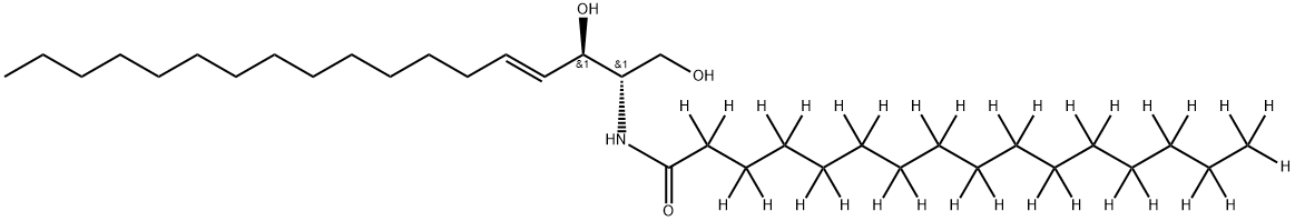 N-palMitoyl-d31-D-erythro-sphingosine Structural