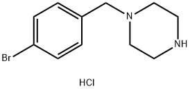 Piperazine, 1-[(4-bromophenyl)methyl]-, hydrochloride (1:2) Structural
