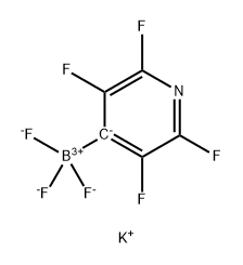 Borate(1-), trifluoro(2,3,5,6-tetrafluoro-4-pyridinyl)-, potassium (1:1), (T-4)- Structural
