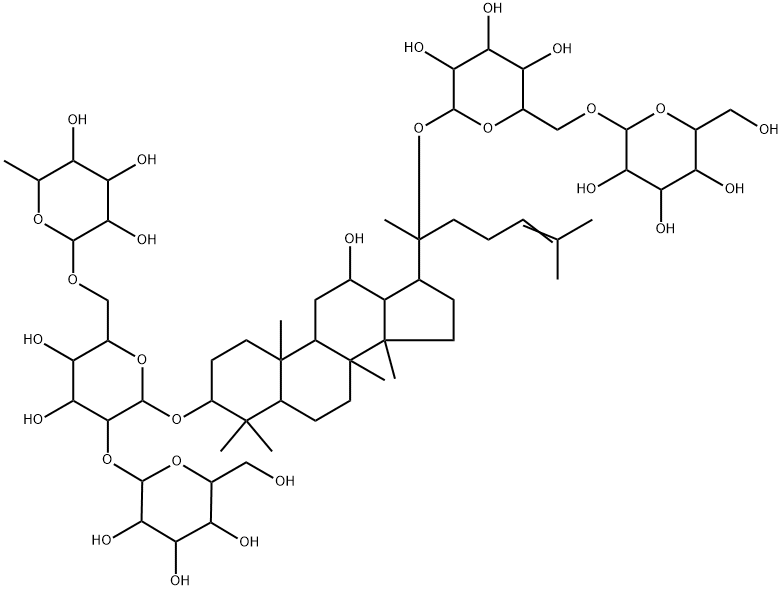 glucopyranosyl-(1→2)]- Structural