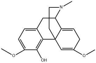Salutaridine, derivative of Structural