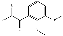 Acetophenone, α,α-dibromo-2,3-dimethoxy- Structural
