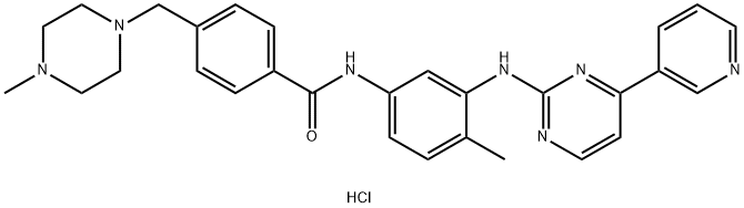 STI-571 hydrochloride Structural