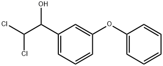 Benzenemethanol, α-(dichloromethyl)-3-phenoxy- Structural