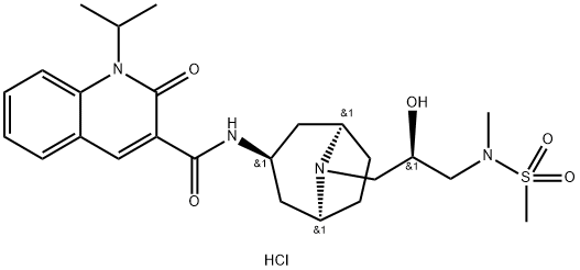 Velusetrag hydrochloride Structural