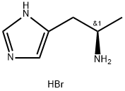 (R)-(-)-α-Methylhistamine dihydrobromide Structural