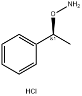 O-[(1S)-1-phenylethyl]hydroxylamine hydrochloride Structural