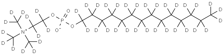 FOS-CHOLINE-14, DEUTERATED Structural