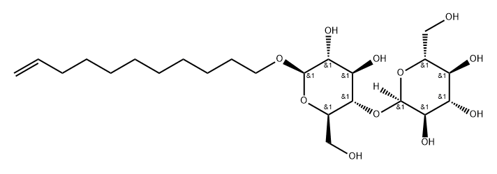 UNDECYLENYL MALTOSIDE Structural