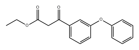 Benzenepropanoic acid, β-oxo-3-phenoxy-, ethyl ester Structural