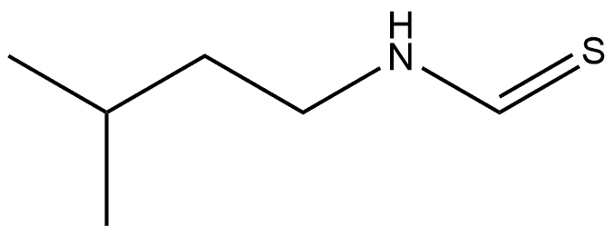 Formamide, N-isoamylthio- (4CI) Structural