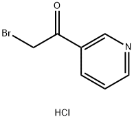 Ethanone, 2-bromo-1-(3-pyridinyl)-, hydrochloride (1:1) Structural