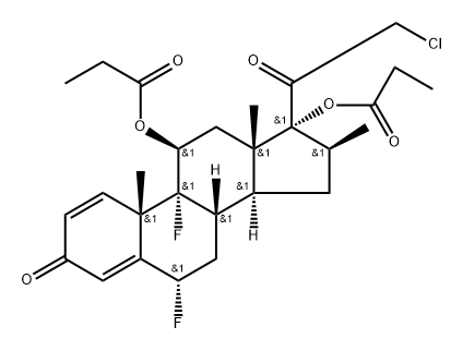 Halobetasol Dipropionate Structural