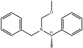 Benzenemethanamine, N-(methoxymethyl)-α-methyl-N-(phenylmethyl)-, (αS)- Structural