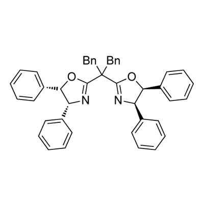 Oxazole, 2,2'-[2-phenyl-1-(phenylmethyl)ethylidene]bis[4,5-dihydro-4,5-diphenyl-, (4R,4'R,5S,5'S)- (9CI) Structural