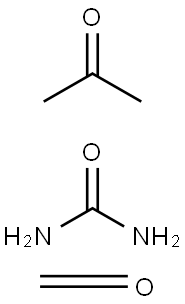 Urea,polymerwithformaldehydeand2-propanone Structural