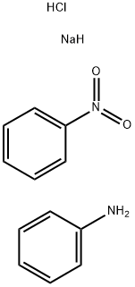 Hydrochloric acid, reaction products with aniline and nitrobenzene, sulfonated, sodium salts Structural