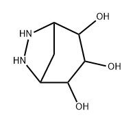 myo-Inositol,  4,5,6-trideoxy-4,6-hydrazo-  (9CI) Structural