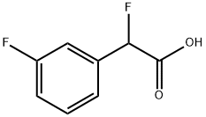 Benzeneacetic acid, α,3-difluoro- Structural
