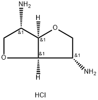 L-Iditol, 2,5-diamino-1,4:3,6-dianhydro-2,5-dideoxy-, hydrochloride (1:2) Structural