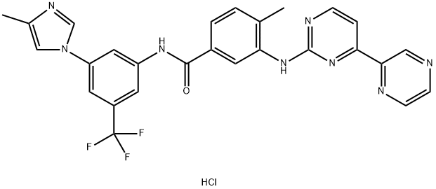 Radotinib Dihydrochloride Structural