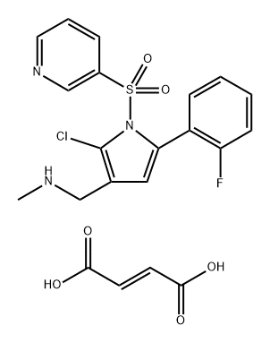 Vonoprazan-050-C4H4O4 Structural