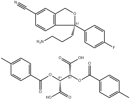 Escitalopram Didesmethyl Structural