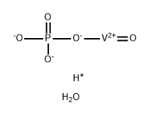 Vanadate(1-), oxo[phosphato(3-)-.kappa.O]-, hydrogen, hydrate (2:1) Structural