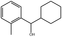 Benzenemethanol, α-cyclohexyl-2-methyl- Structural