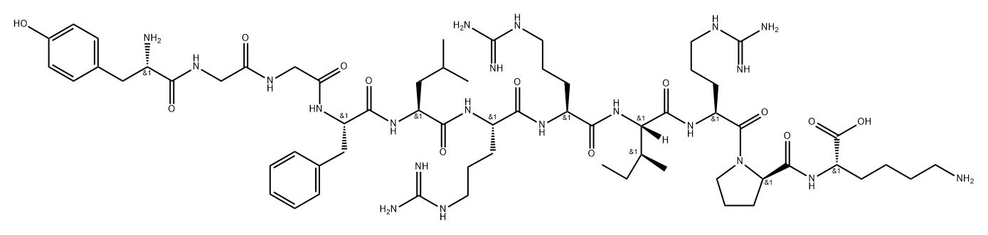 dynorphin (1-11), Pro(10)- Structural