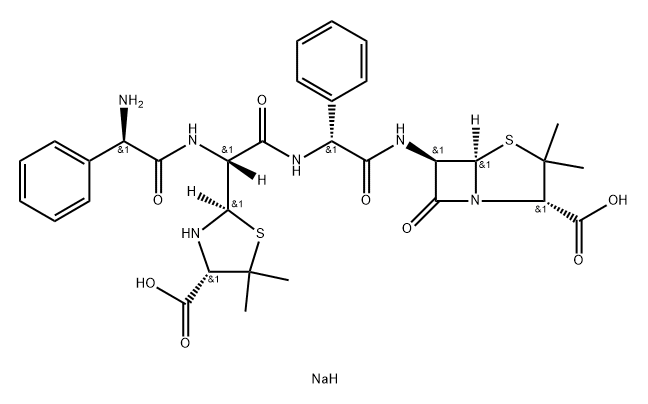 Ampicillin Dimer Disodium Salt Structural