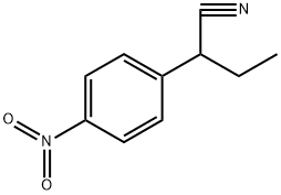 Benzeneacetonitrile, α-ethyl-4-nitro- Structural