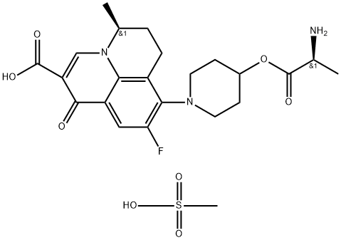 WCK-2349 methanesulfonate Structural