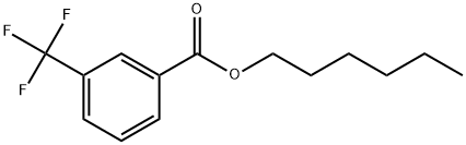 Hexyl 3-(trifluoromethyl)benzoate Structural