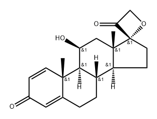 Prednisolone Dehydrated (Ether form) Structural