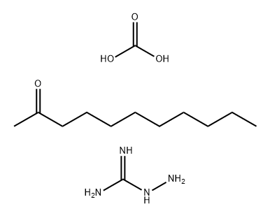 Carbonic acid, compd. with hydrazinecarboximidamide (1:1), reaction products with 2-undecanone   