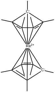 Rhenocene, decamethyl- (9CI) Structural
