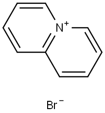 Quinolizinium, bromide (1:1) Structural